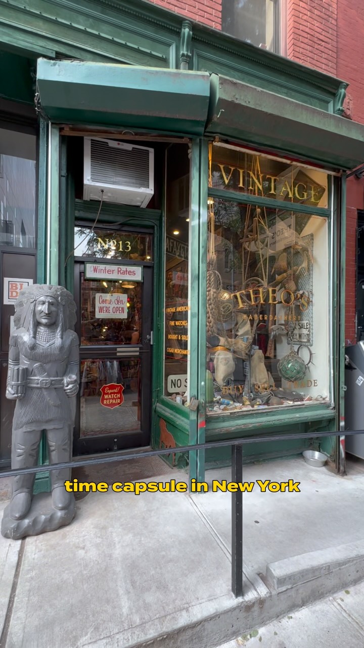 Theo's Haberdashery: Vintage Clothing And Watch Treasures