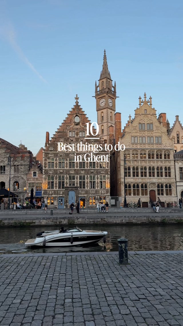 Ghent's Top Six Historical and Artistic Sites
