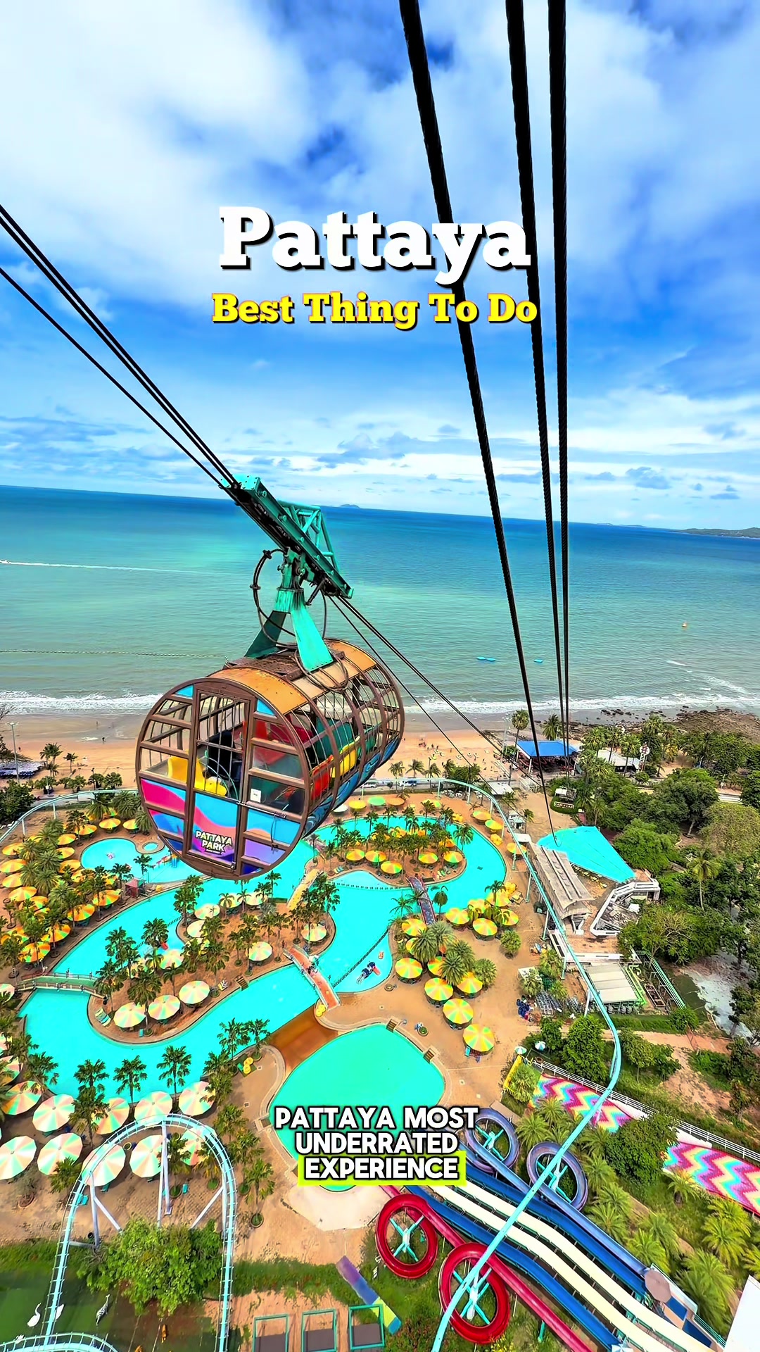 Pattaya Beach And Tower Views