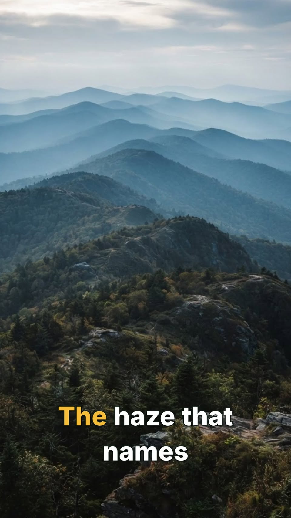 Great Smoky Mountains Natural Haze Explained