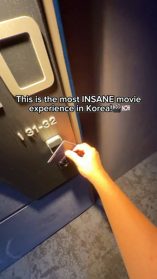 Korean Cinema Offers Private Viewing Rooms