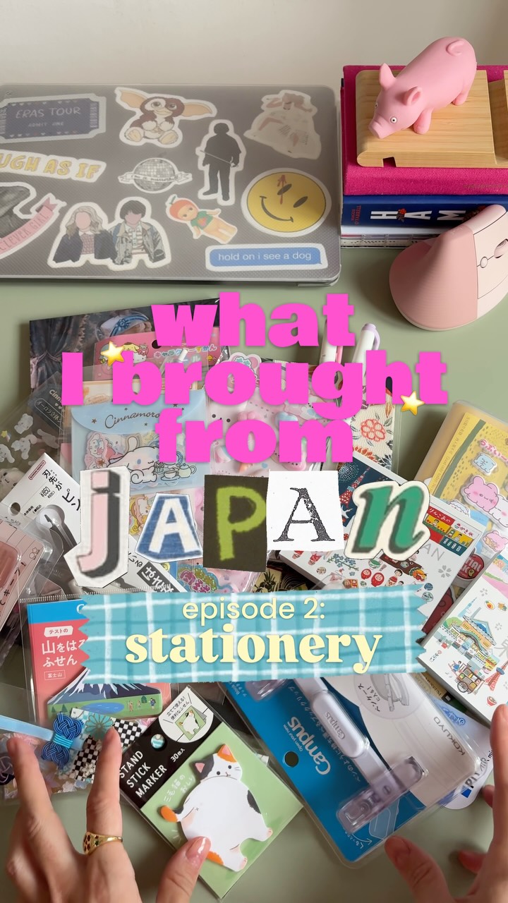 Japanese Stationery Haul From Ginza Stores