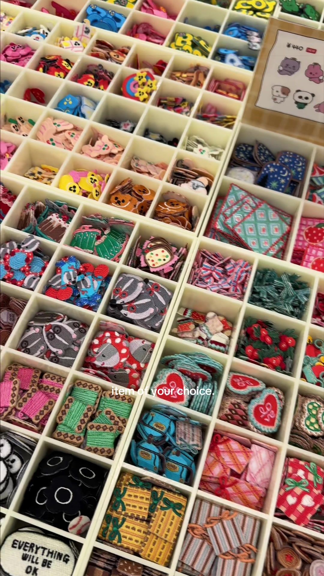Osaka Souvenir Shop Offers Personalized Patches