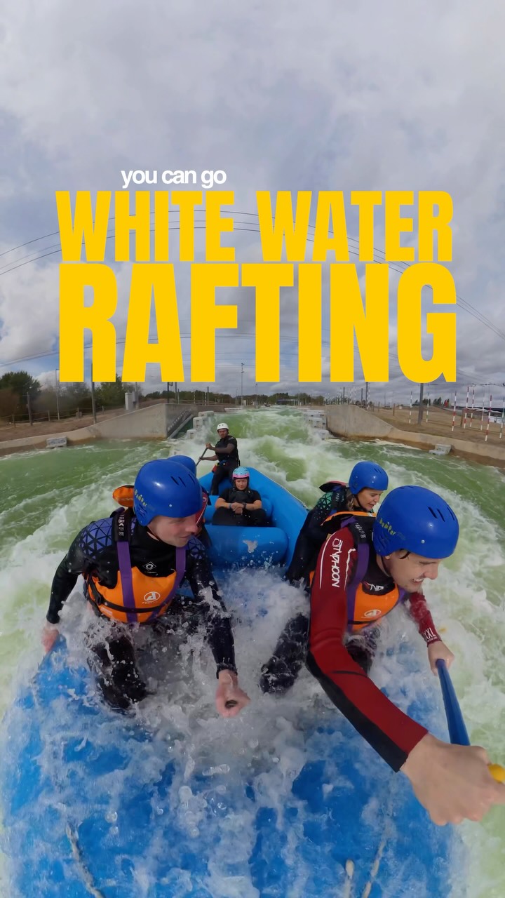 London's Olympic White Water Rafting Experience