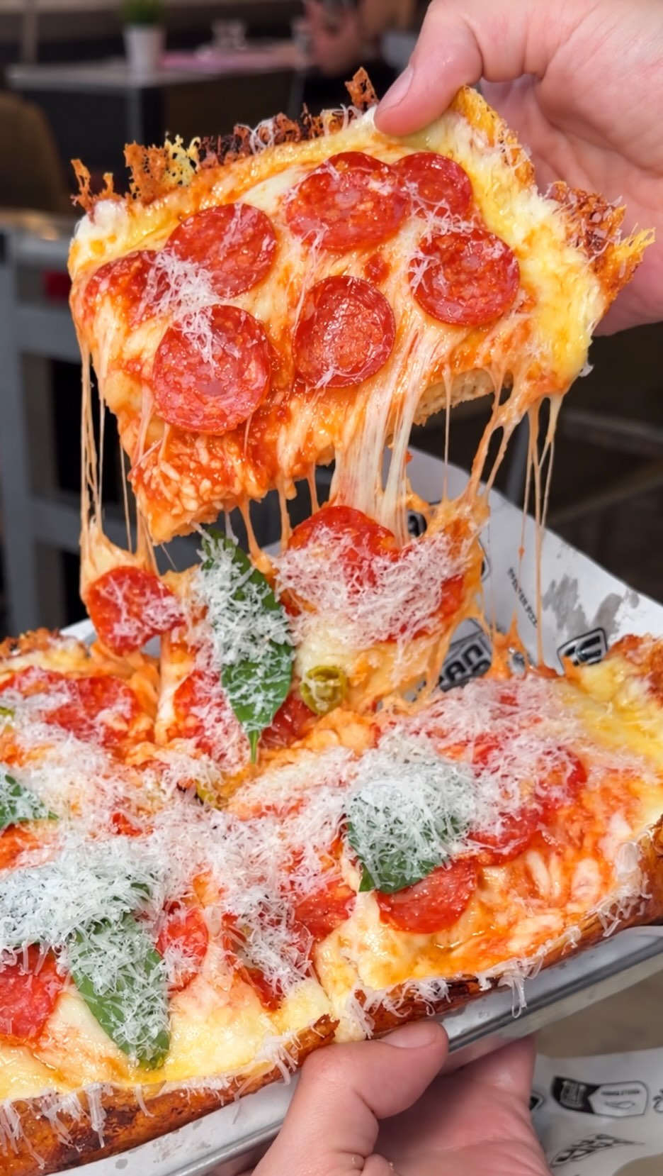 Pan Pan Serves Detroit-Style Pizza In Paris