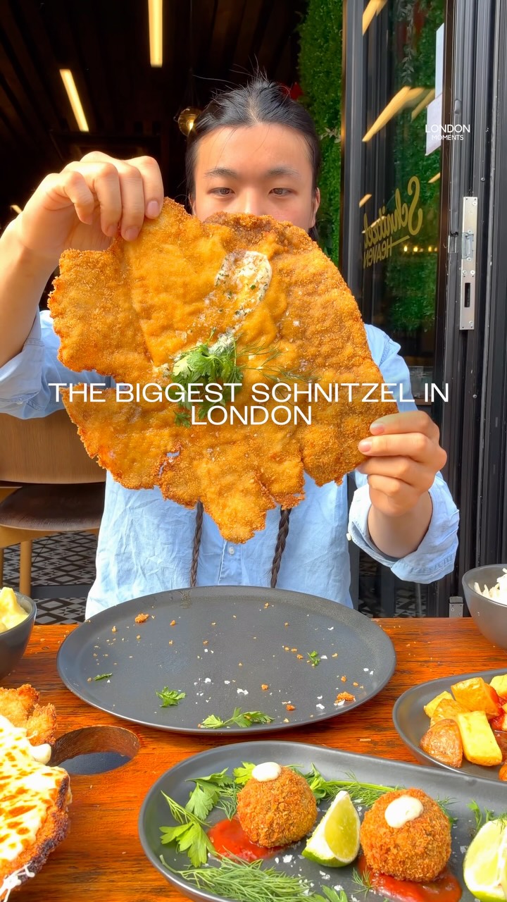 Schnitzel Heaven London's Giant Schnitzels
