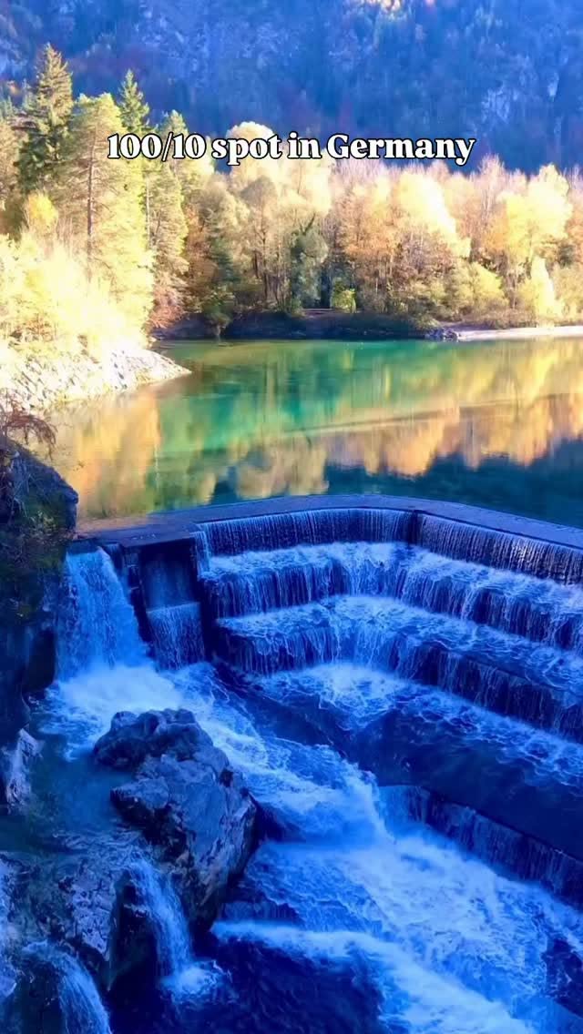 Lechfall Waterfalls and Nature