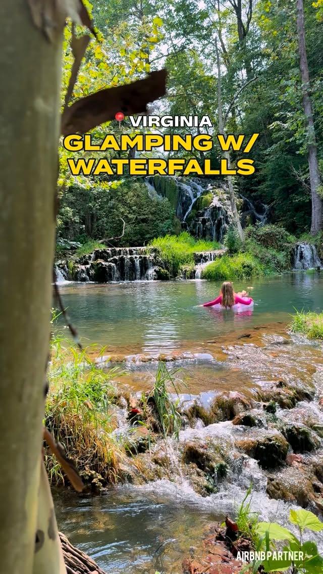 Virginia Glamping Destination with Waterfalls