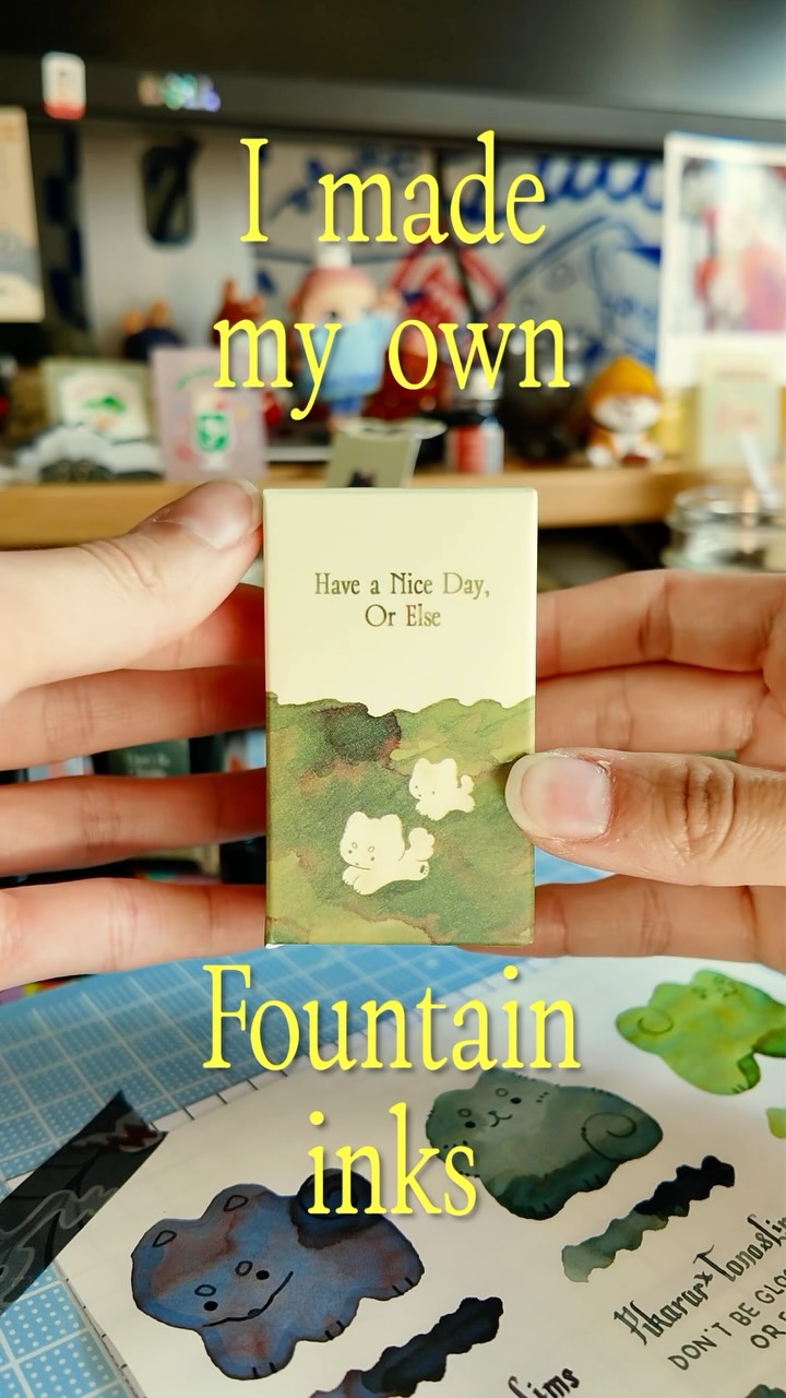 Yoseka Stationery: New Ink Collection Unboxing