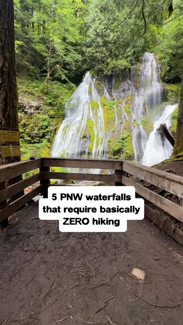 Accessible Pacific Northwest Waterfalls