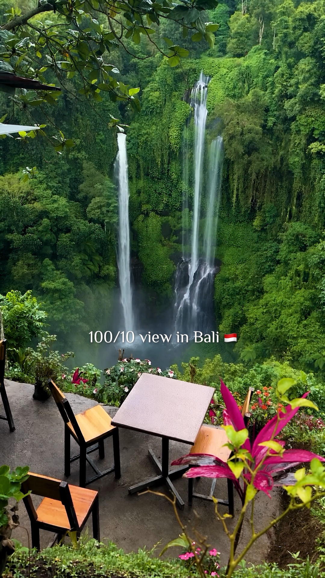 Sekumpul Waterfall's Lush Valley Views