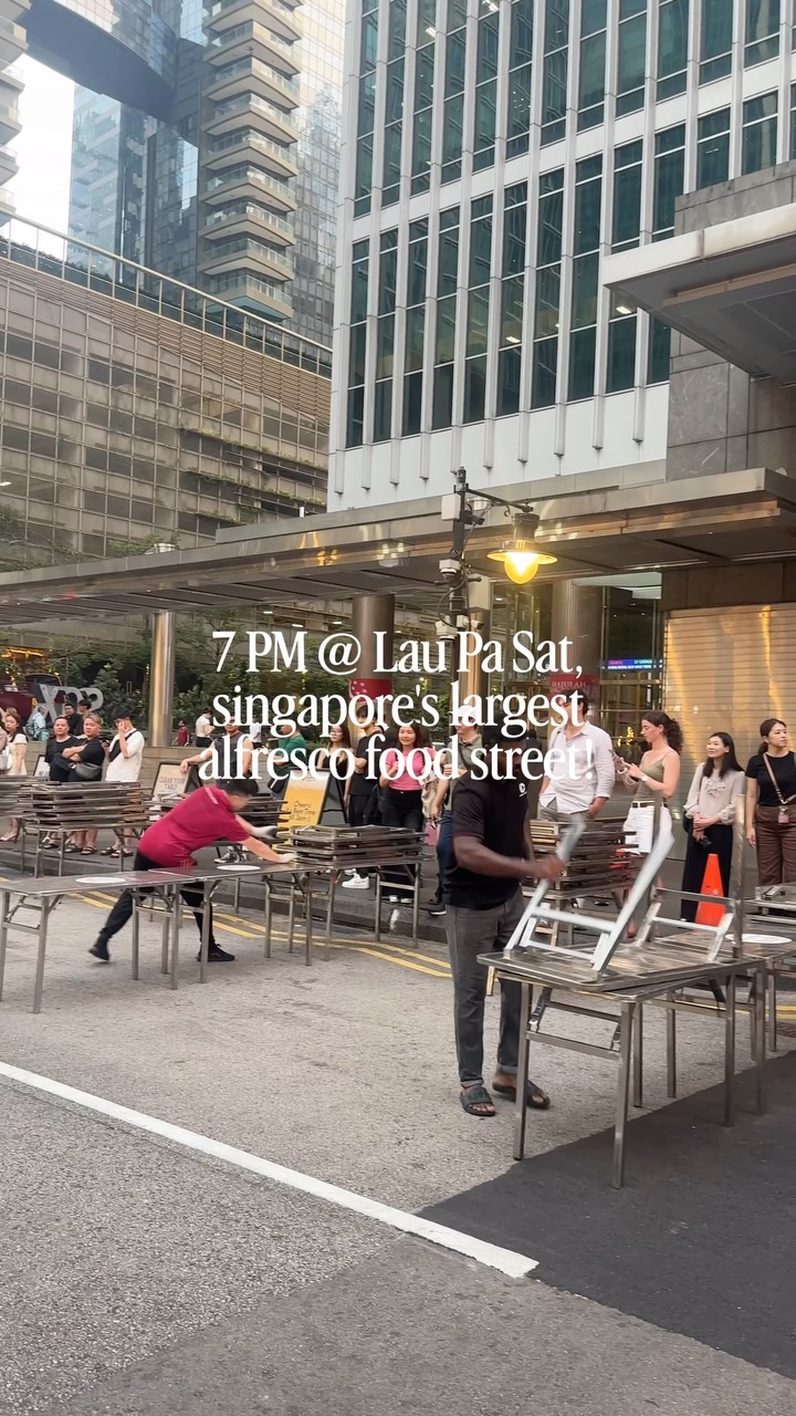 Lau Pa Sat: Singapore's Al Fresco Satay Hub