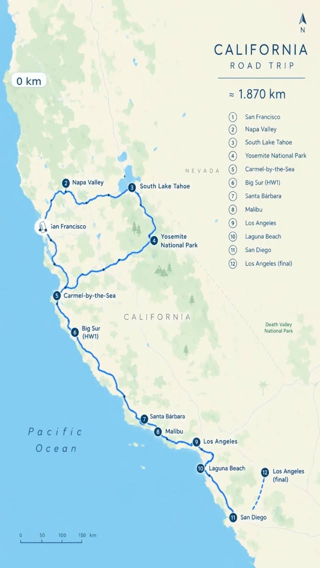 California Road Trip Discoveries