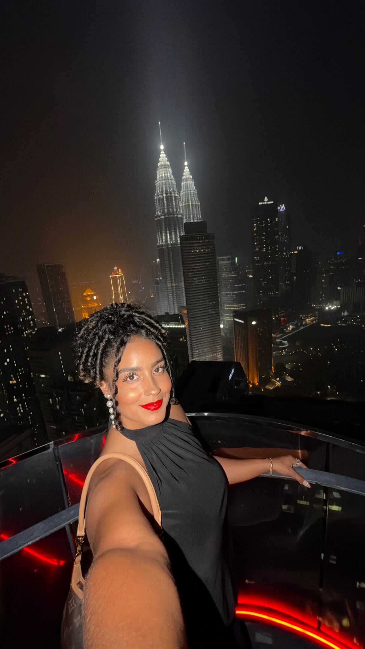 Iconic Petronas Twin Towers Of Kuala Lumpur