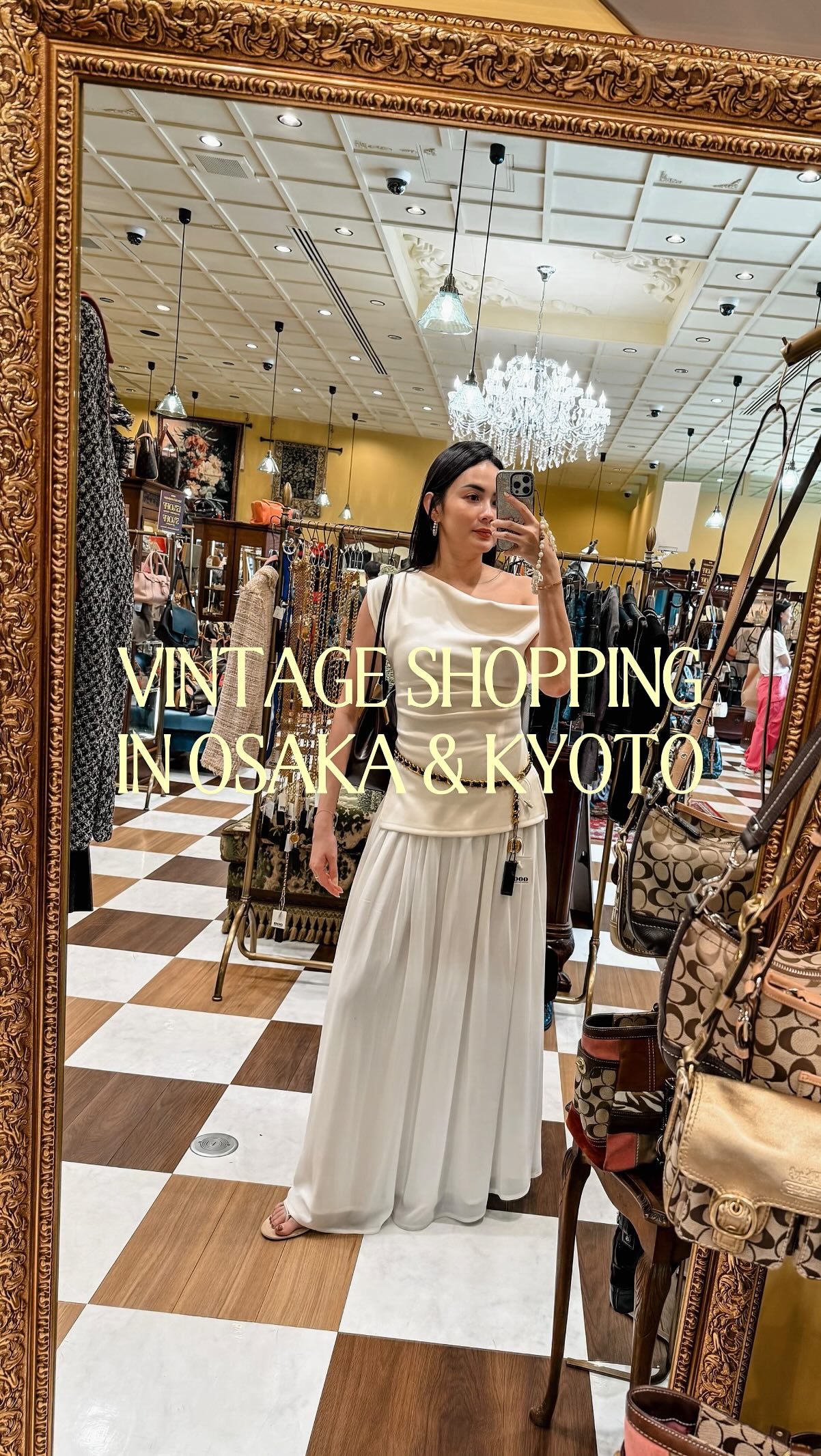 Osaka and Kyoto Vintage Luxury Shopping