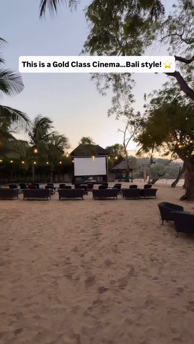 Four Seasons Bali Offers Open-Air Cinema Experience