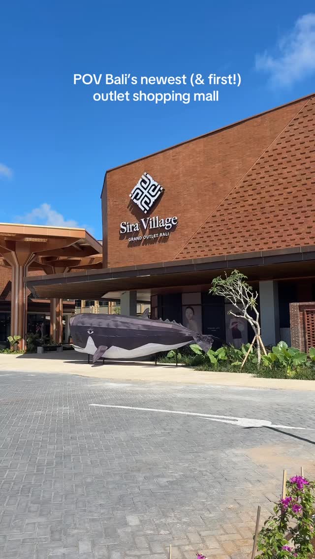 Bali's New Sira Village Outlet Mall Highlights Family Fun