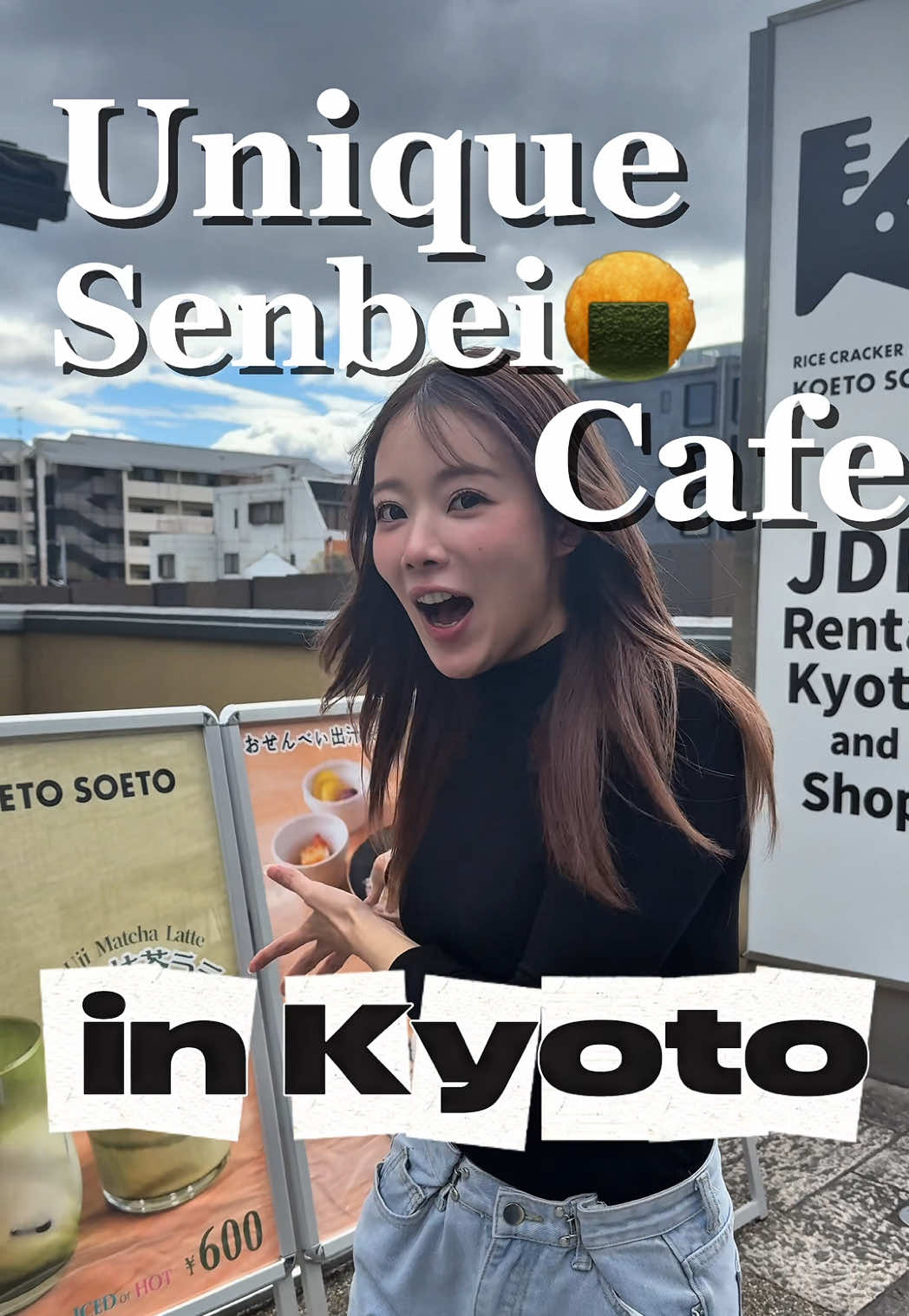 Kyoto Senbei Cafe Offers Unique Treats
