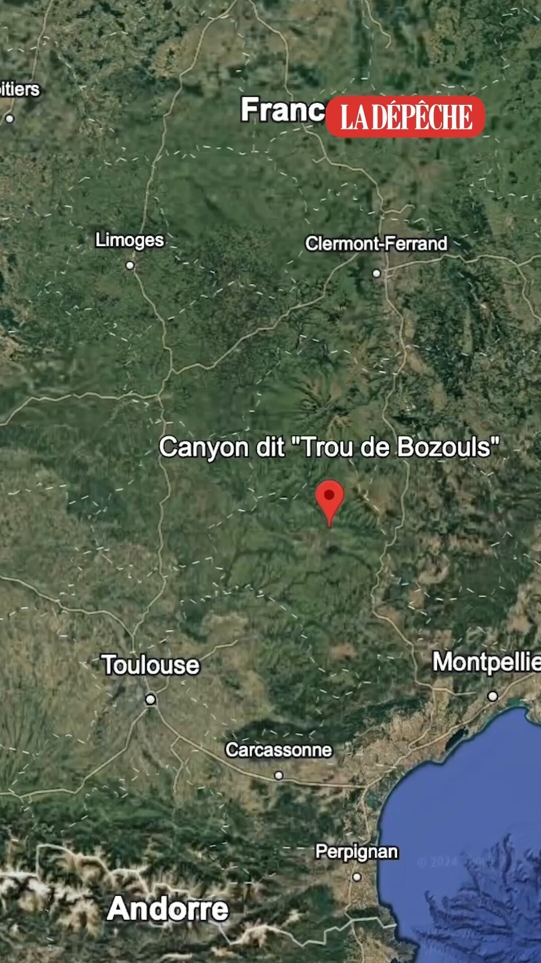 Two Scenic Canyons In Bozouls