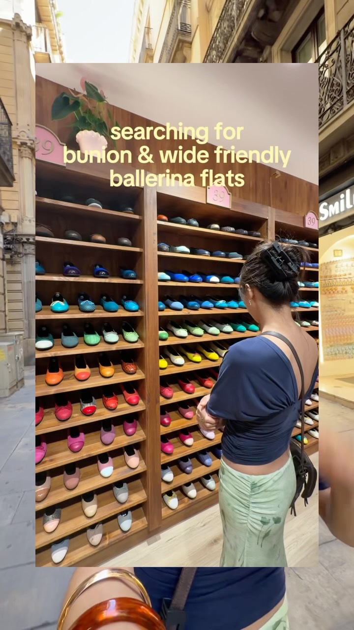 Barcelona Ballet Shoe Store Offers Wide Feet Options