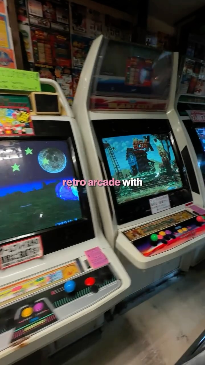 Retro Gaming Store in Tokyo