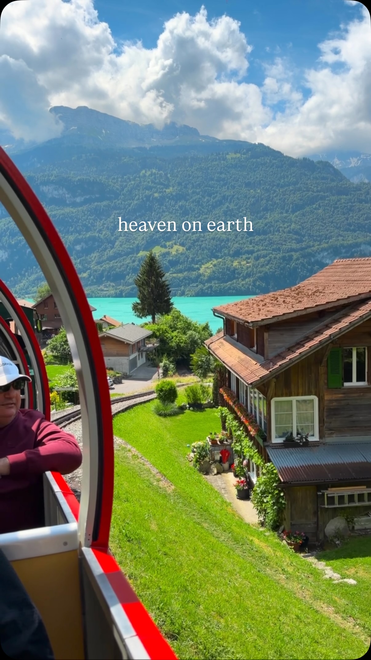 Swiss Alps and Lakes Train Journey