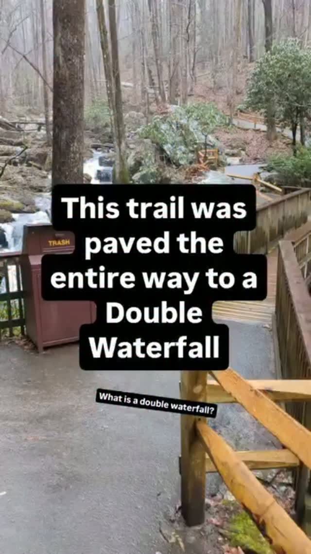 Anna Ruby Falls: Paved Trail to Two Waterfalls