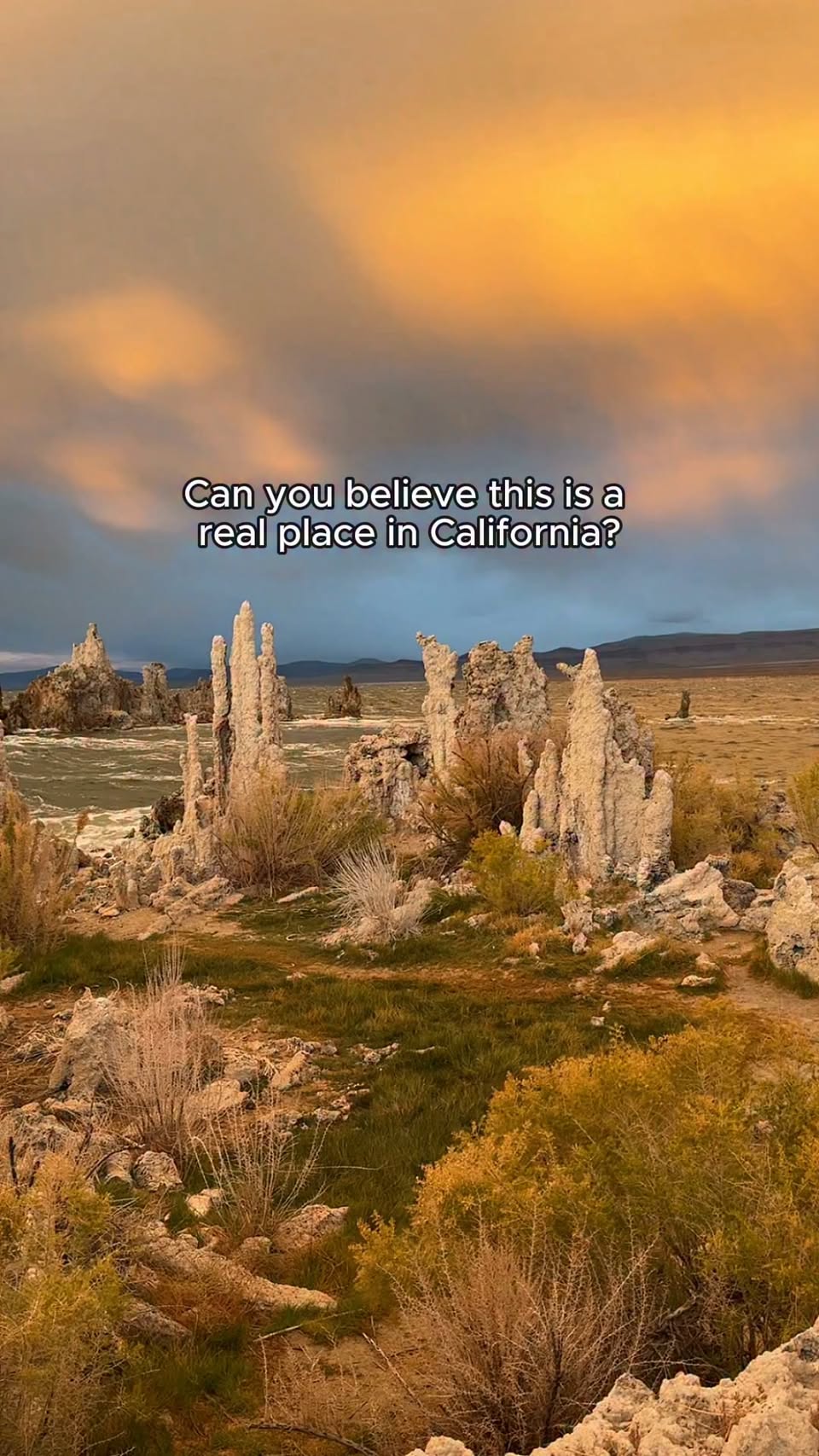 Mono Lake Features Striking Tufa Towers