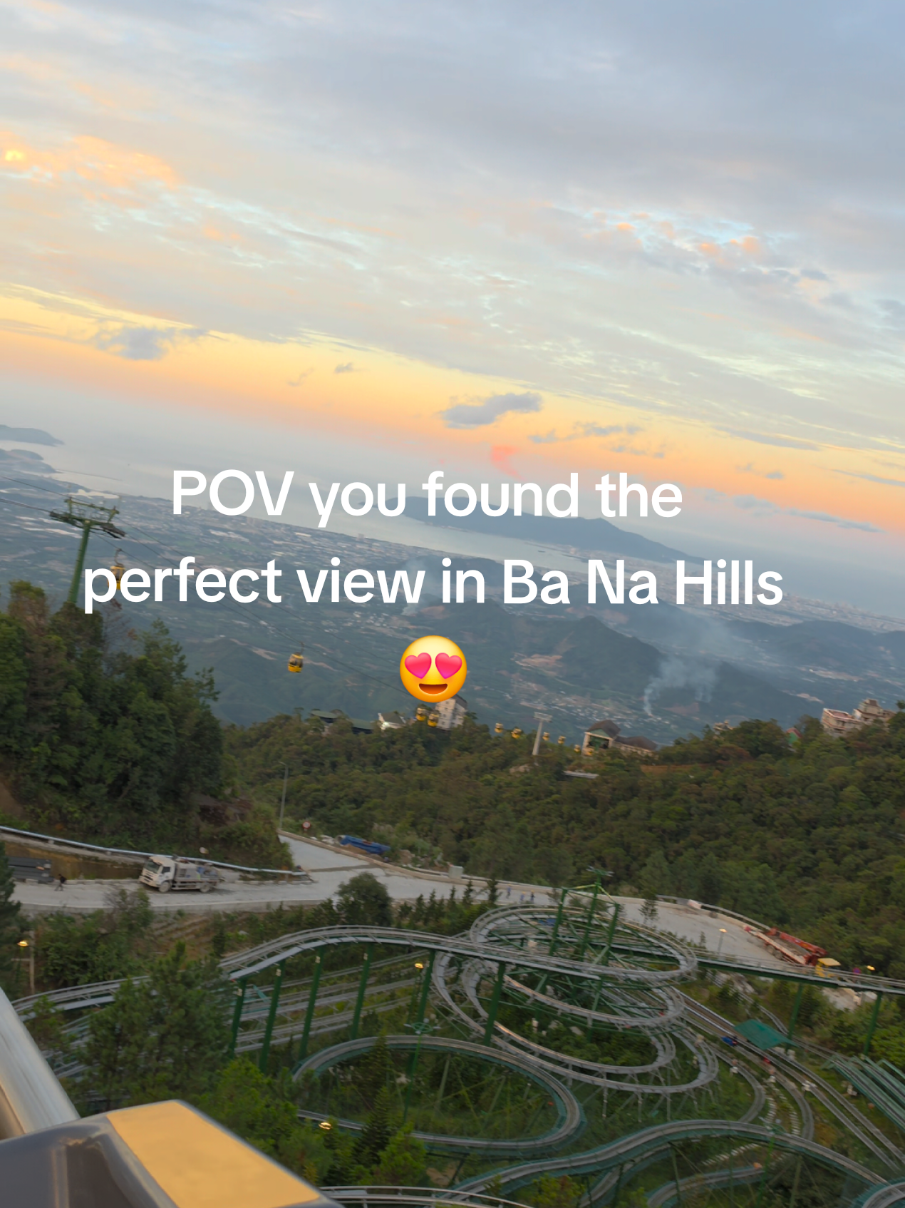 Alpine Coaster Ride at Ba Na Hills
