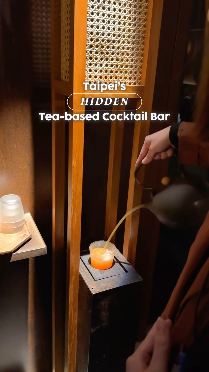 Taipei's Secret Tea-Infused Cocktail Bar