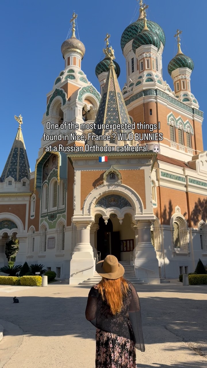 Russian Orthodox Cathedral Features Surprise Bunny Visitors