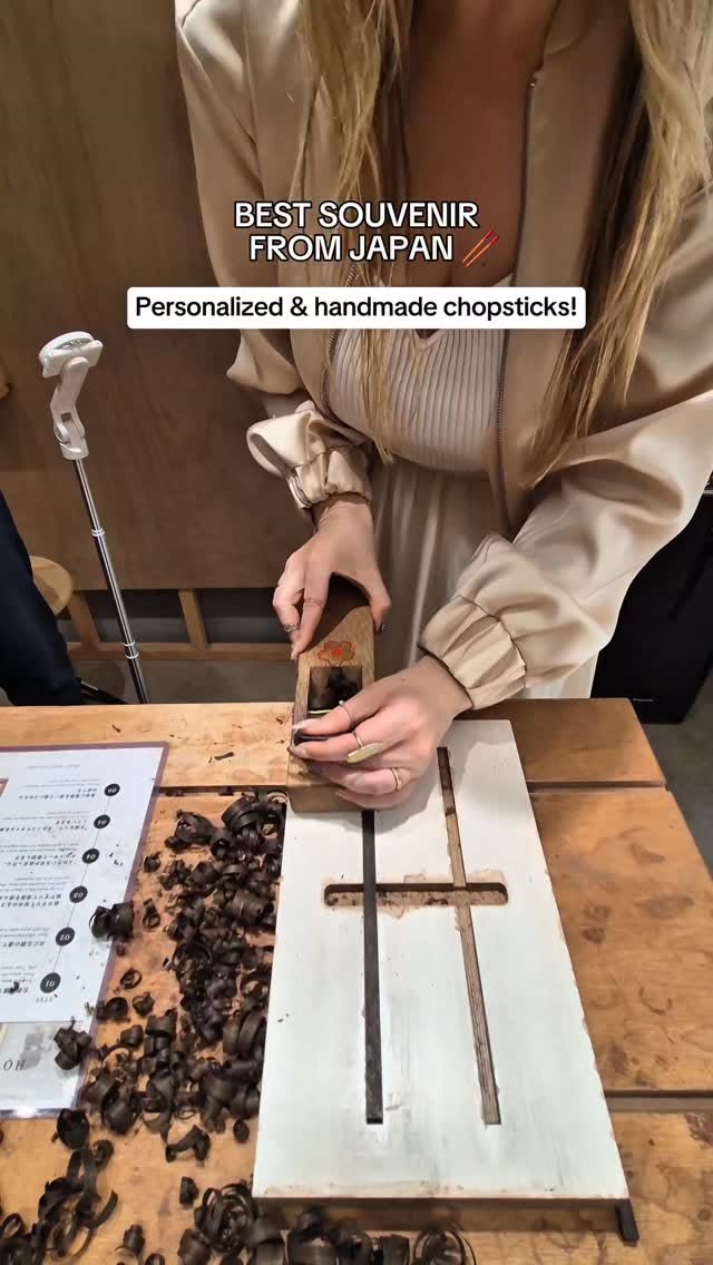 Personalized Chopstick Crafting Experience In Kyoto