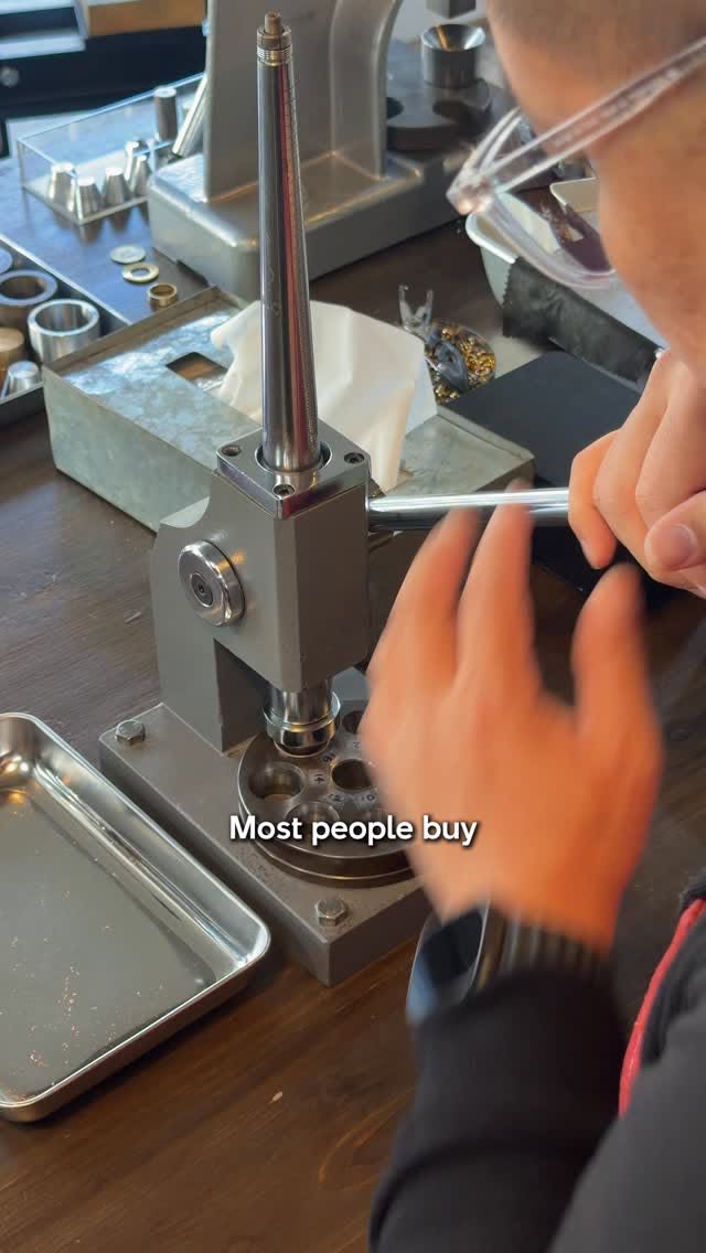 Make Vintage Coins Into Rings In Tokyo