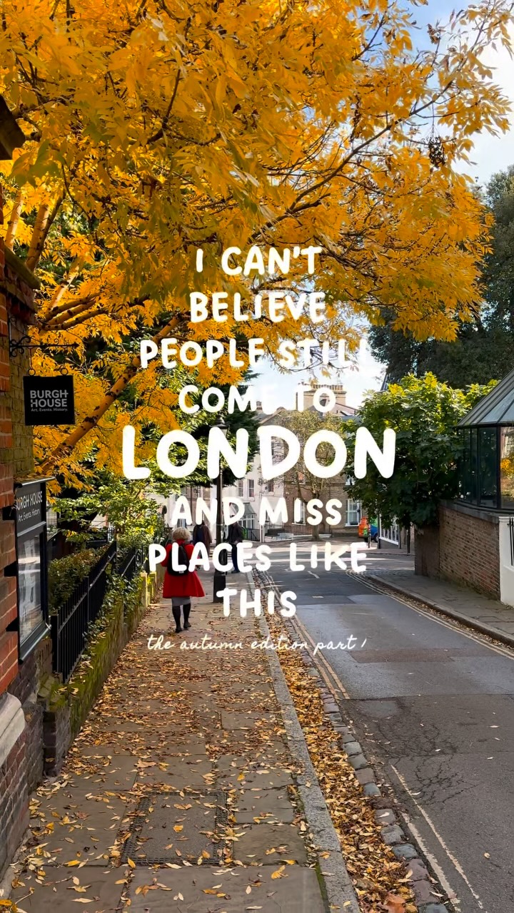 Charming Hampstead Village Escapes: Autumn's Hidden Gem