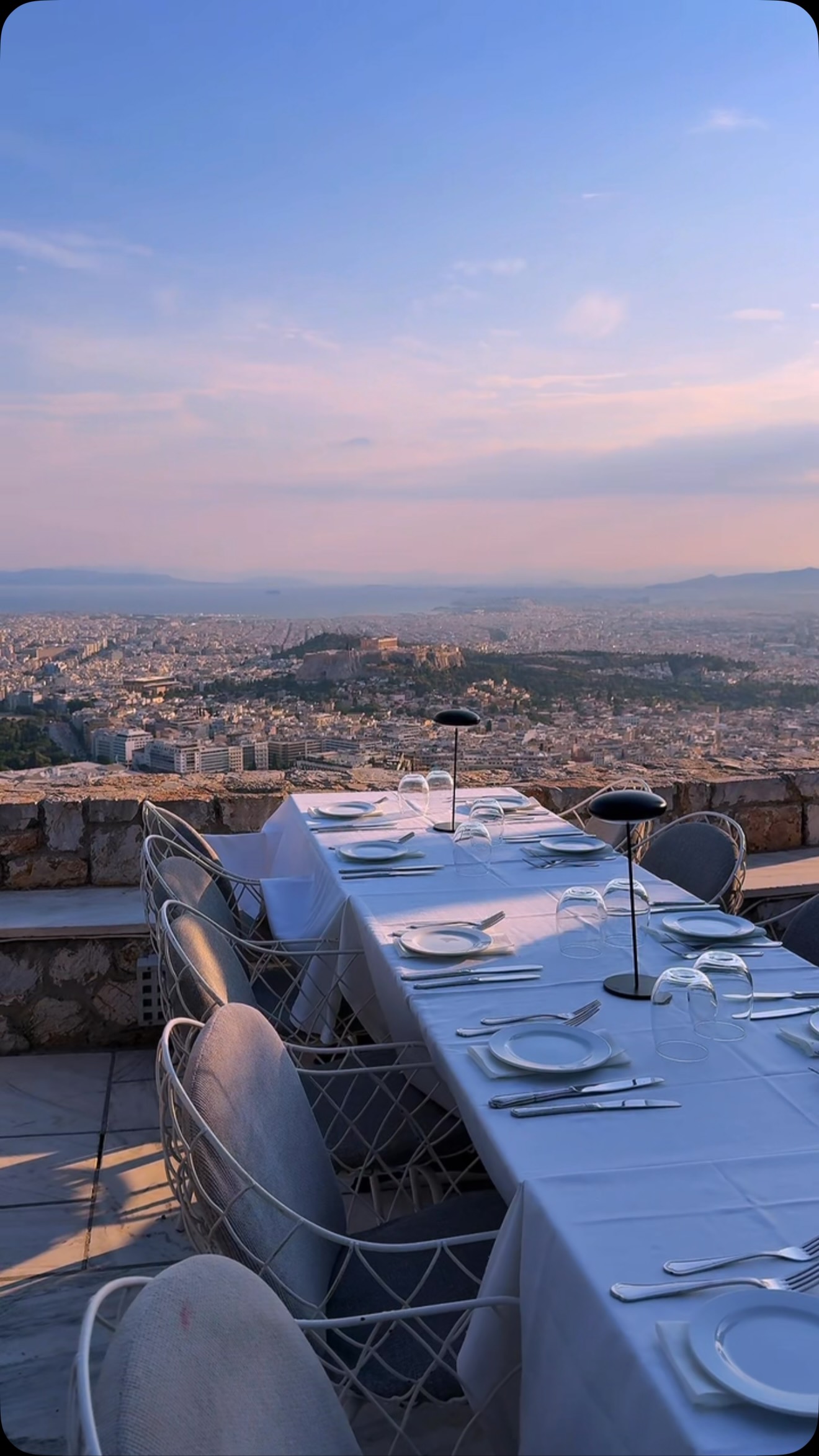 Orizontes Restaurant: Athens City Views