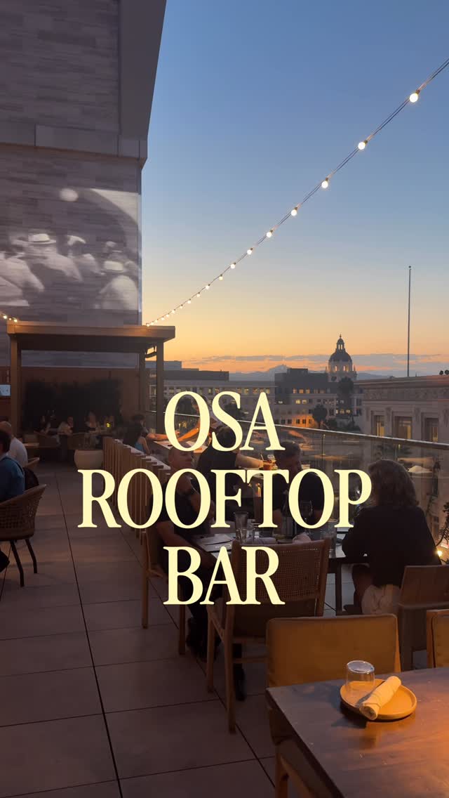 Pasadena Rooftop Bar Offers Sunset Views