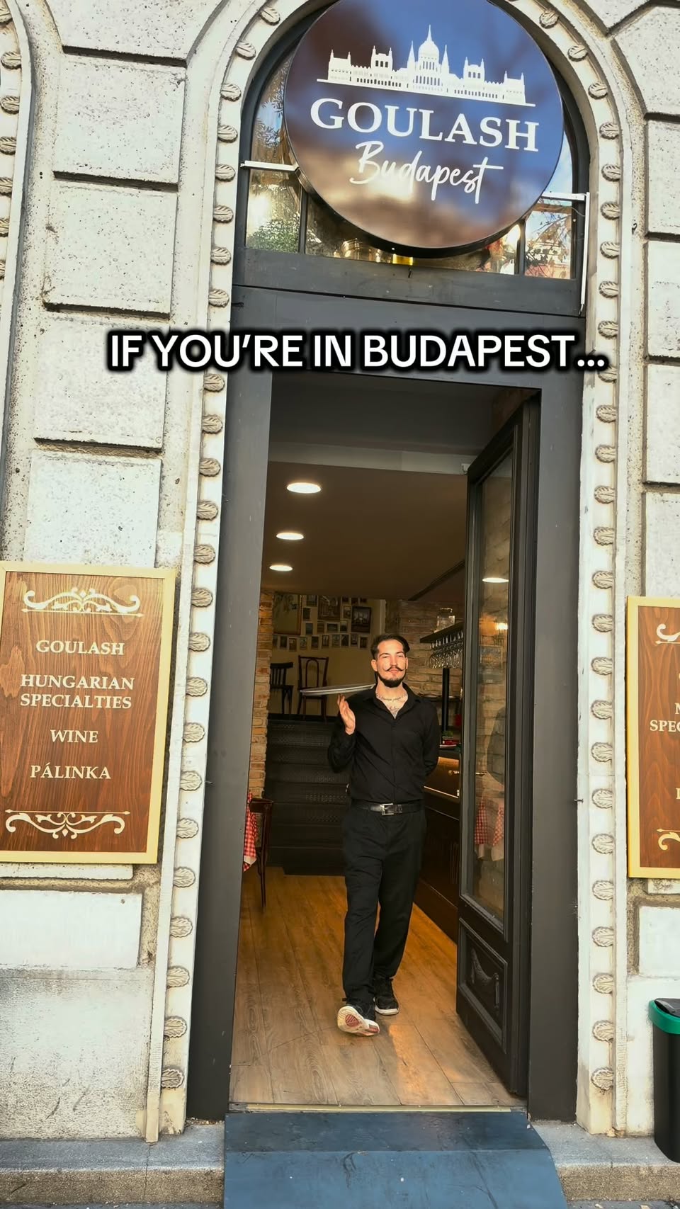 Budapest's Authentic Hungarian Goulash and Langos