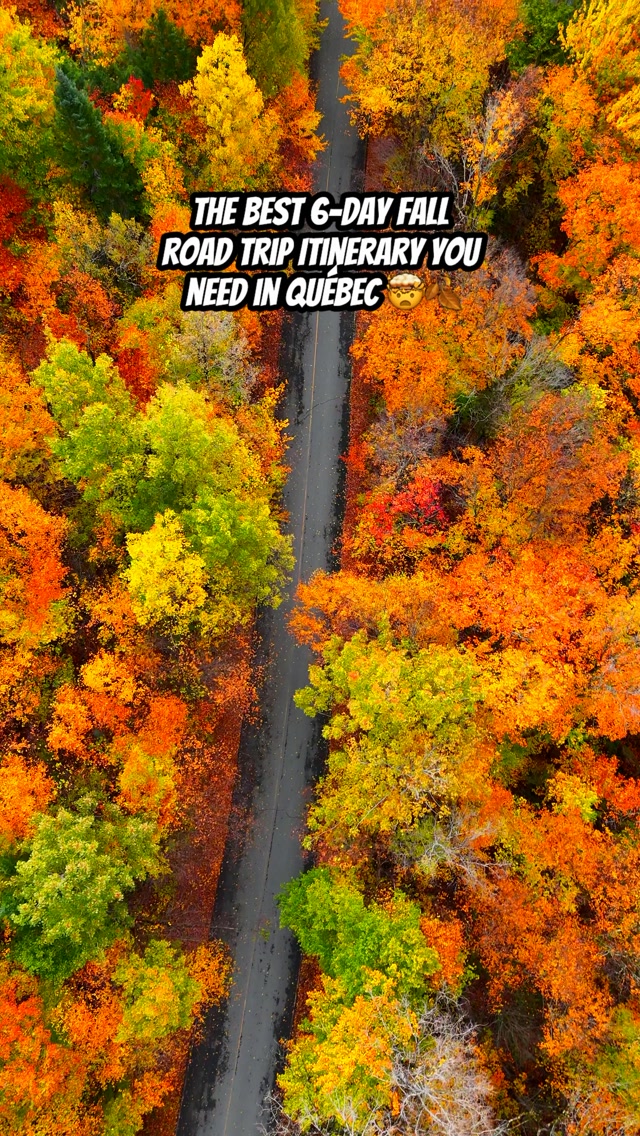 Quebec Fall Road Trip: Mountains, Falls, and Foliage
