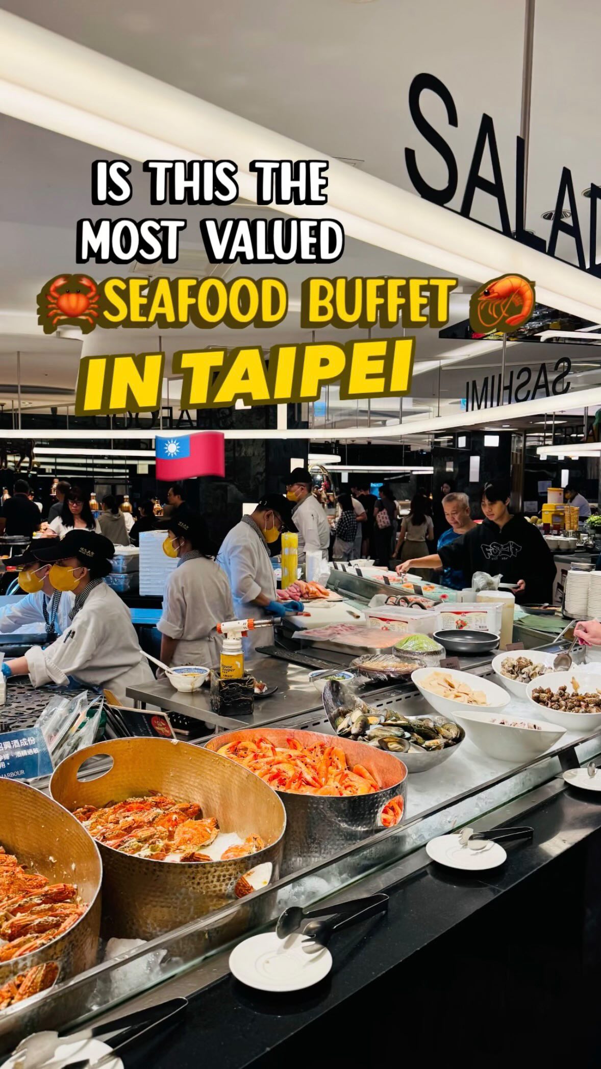 Taipei's Buffet Restaurants Offer Seafood Feasts