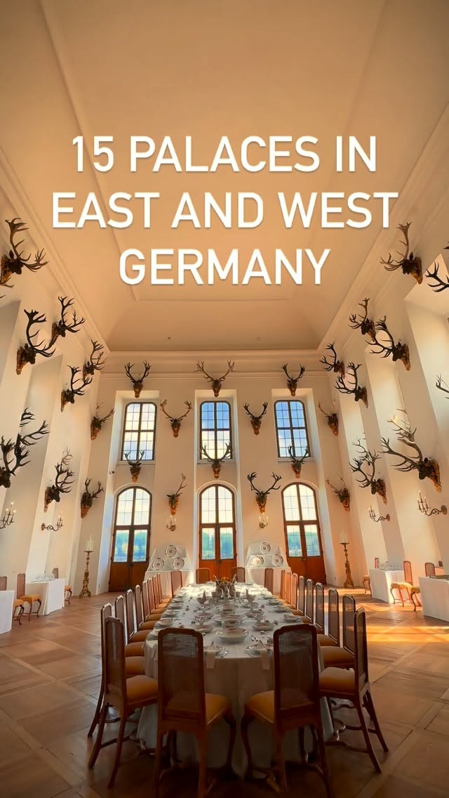 German Palaces Showcase Post-Reunification Beauty