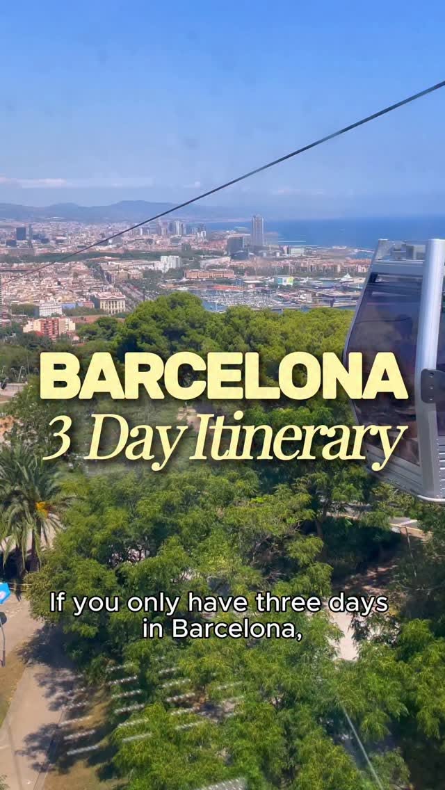 Barcelona Itinerary: Gaudi, Sights, and Beach
