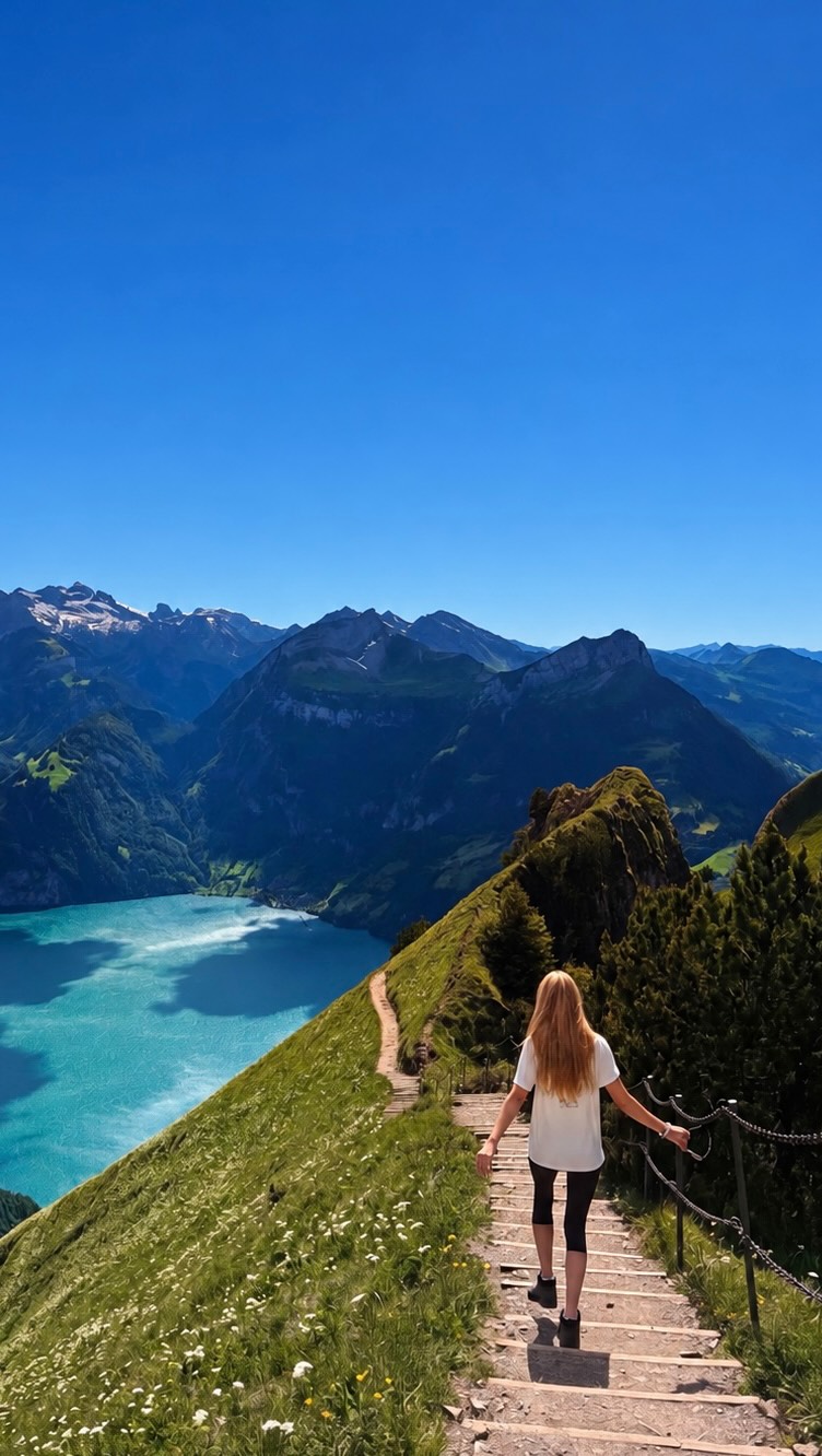 Swiss Alps Hikes Near Lake Lucerne