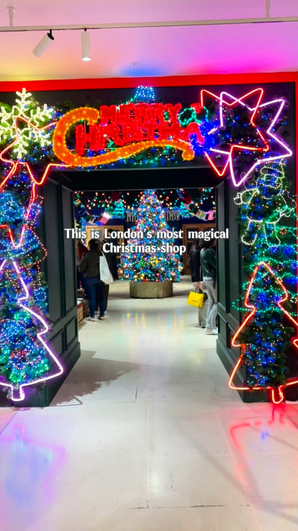 Selfridges' Magical Christmas Shop Opens