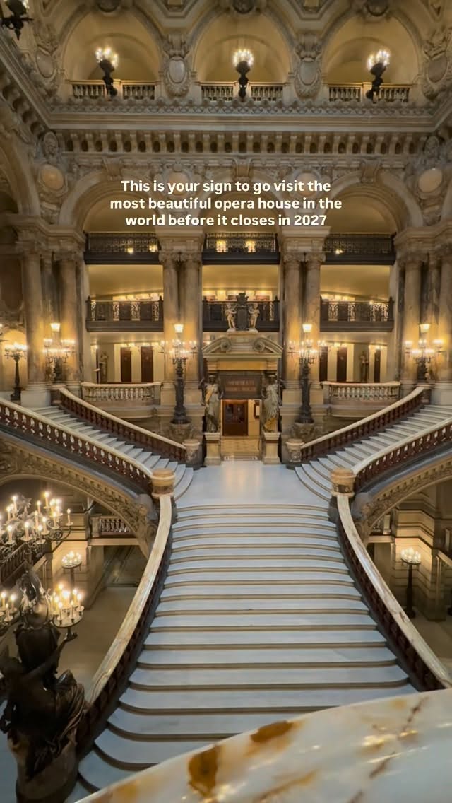 Plan Paris Trips Before Palais Garnier Closes
