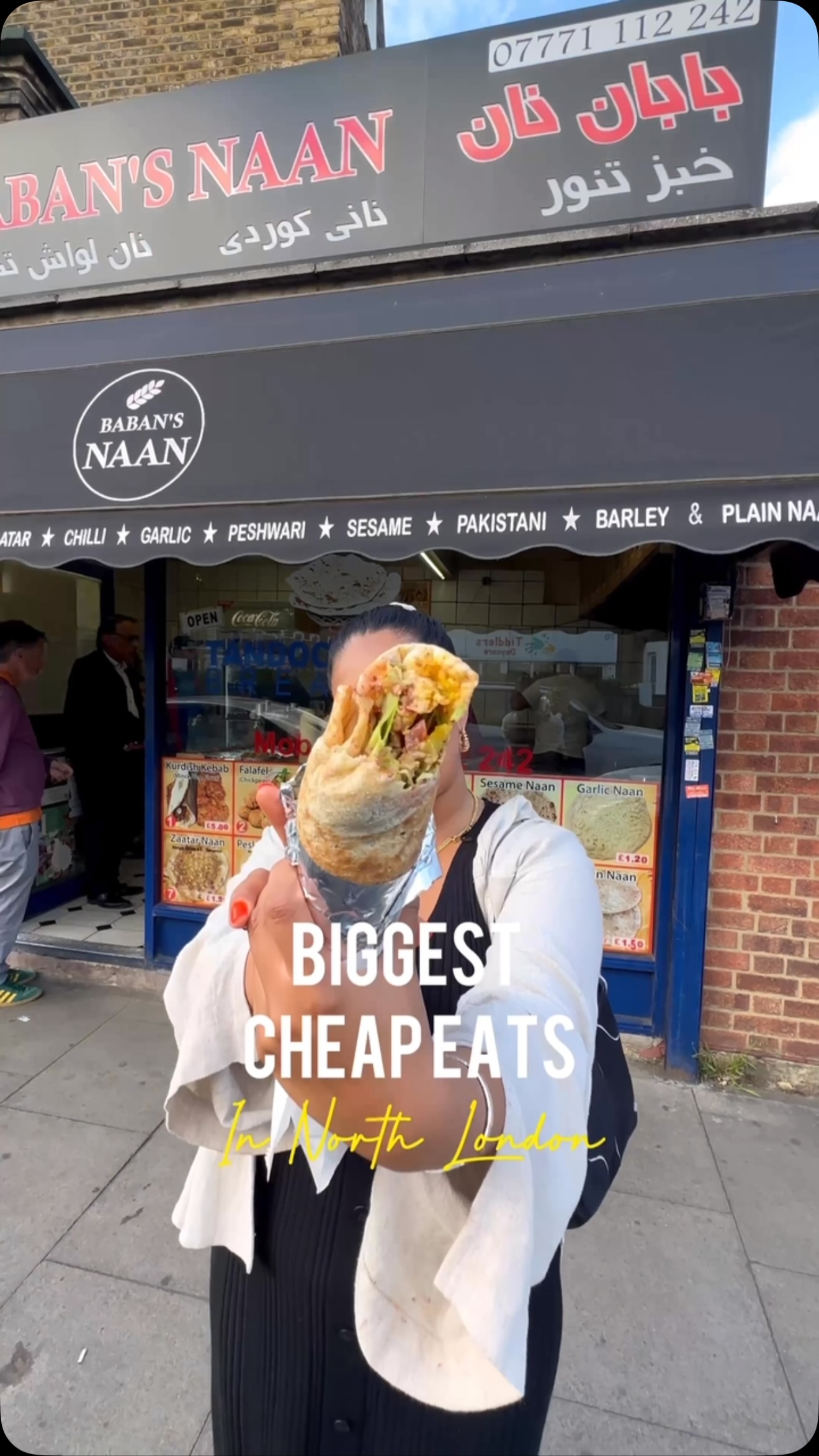 Kurdish Naan Bakery in North London