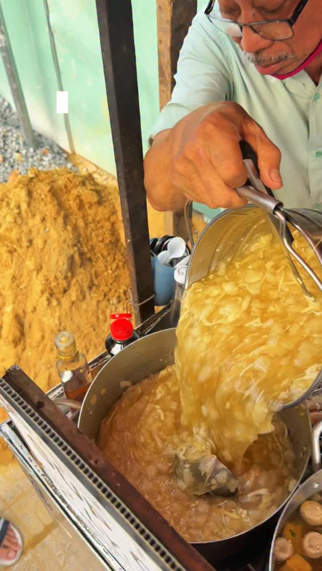 Ho Chi Minh City Street Vendor Serves Crab Soup