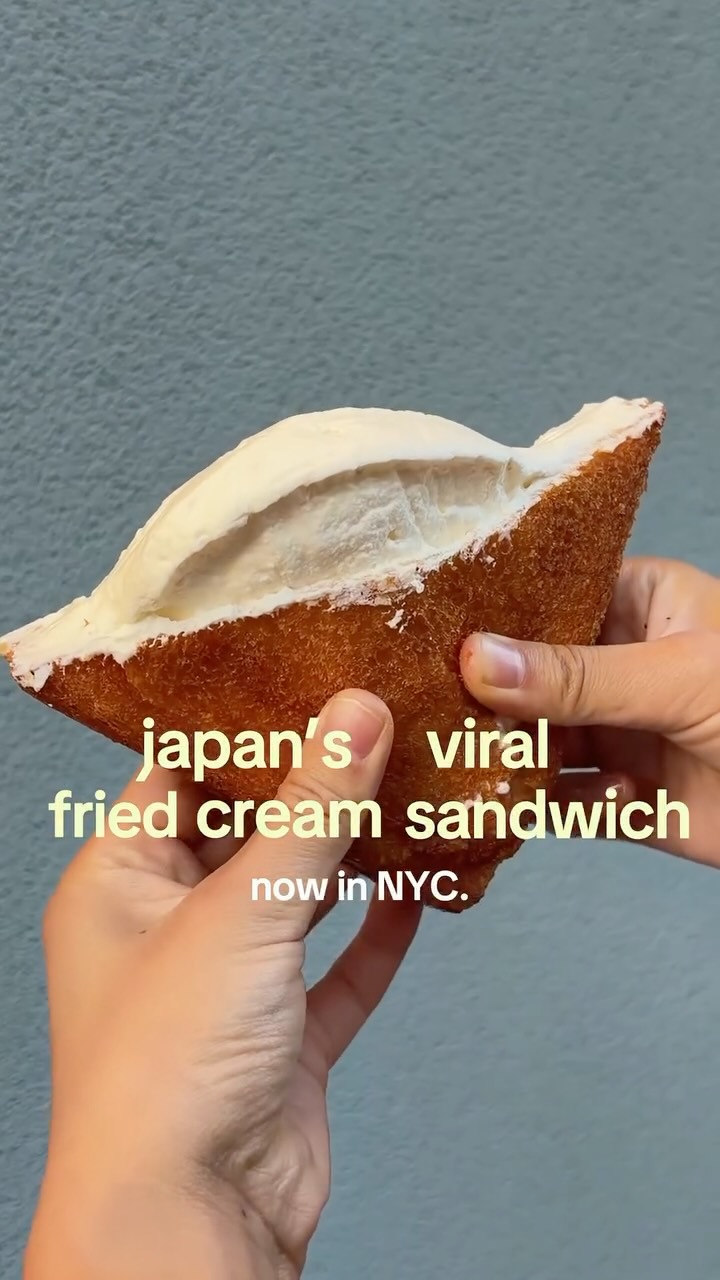 NYC's New Fried Cream Sandwich Spot
