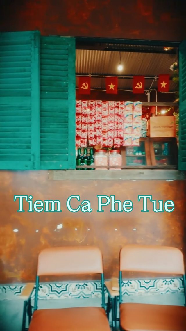 Retro Vietnamese Cafe in Ho Chi Minh City