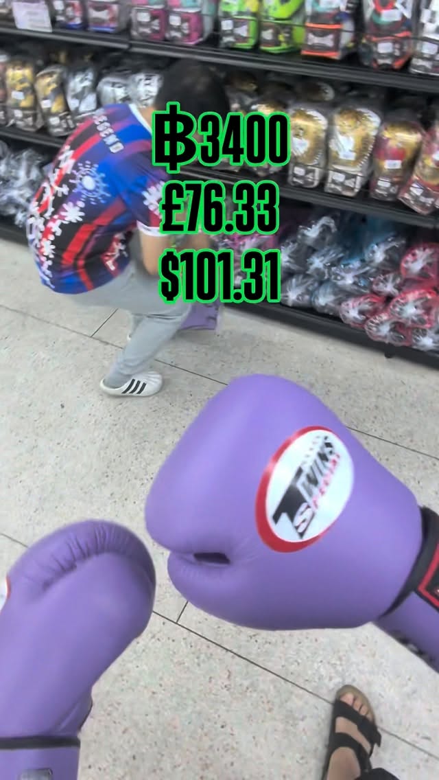 Bangkok Muay Thai Gear Shopping Trip