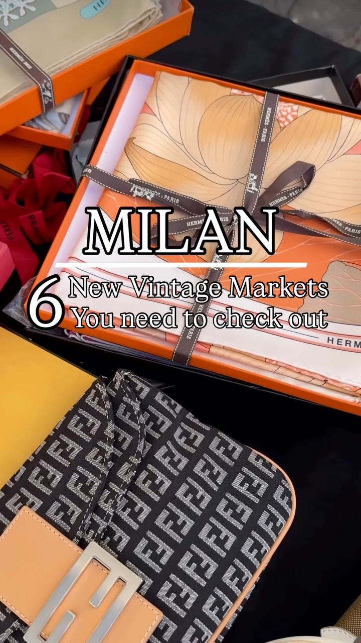 Milan's Best Vintage Markets To Explore